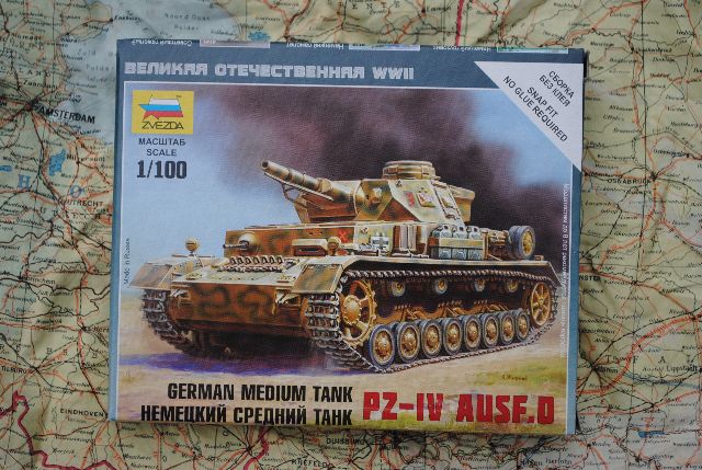Zvezda 6151 German Panzer IV Ausf.D Medium Tank